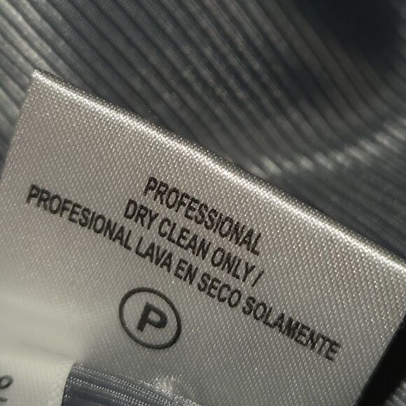 Calvin Klein Womens Size 8 Coat Black Wool Blend Double Breasted Peacoat Trench - Picture 11 of 12